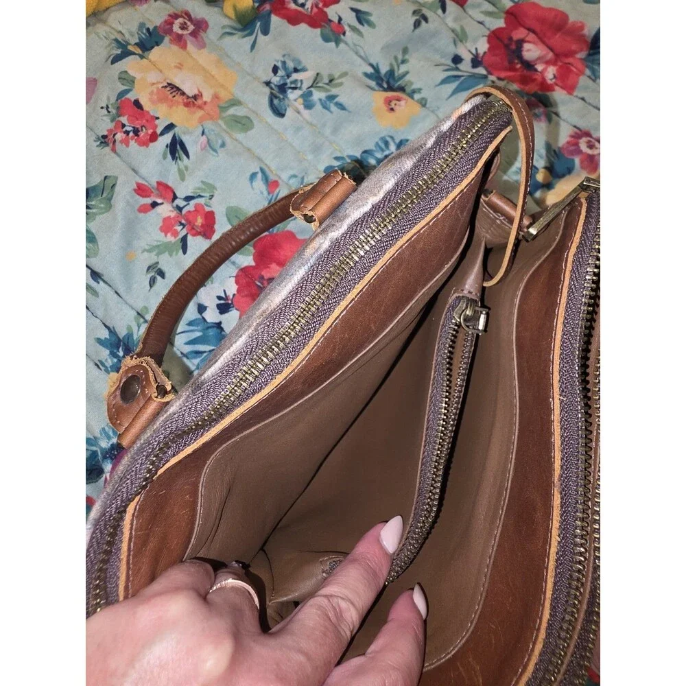 Nena and Co La Reyna OOAKSHELL Tie Dye Leather Bag